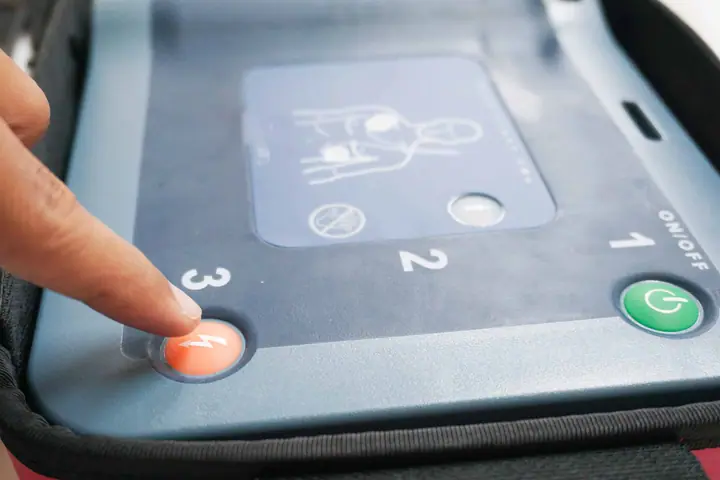 AED in het magazijn