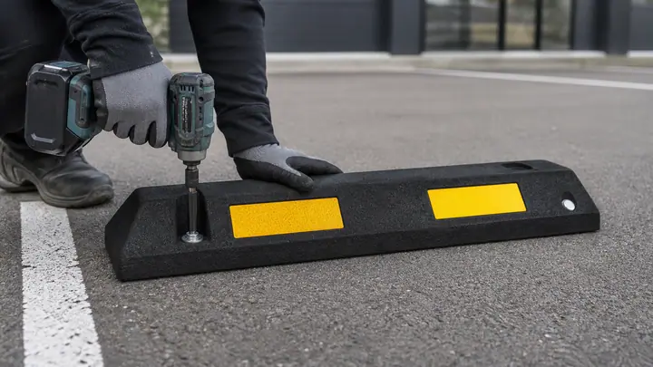 Parkeerstoppen en wielstoppers