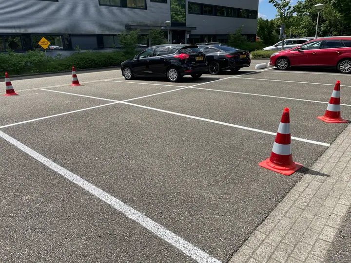 Parkeerplan bedrijfsterrein