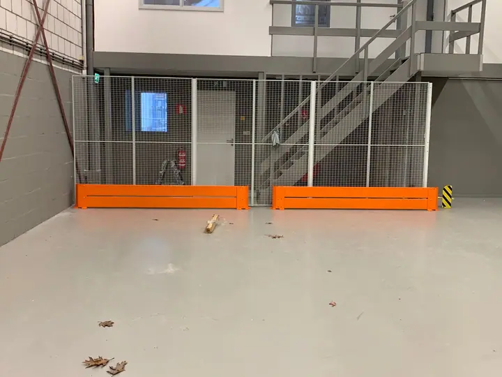 Installatie aanrijdbescherming